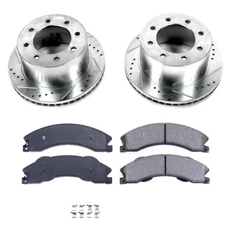 Callahan Brake Parts® - Drilled and Slotted Rear Brake Kit