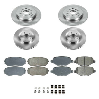 Callahan Brake Parts® - Plain Brake Kit