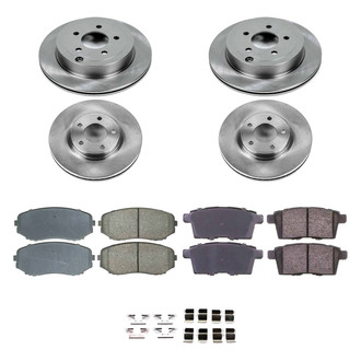 Callahan Brake Parts® - Plain Brake Kit