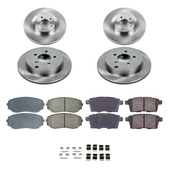 Callahan Brake Parts® - Plain Brake Kit