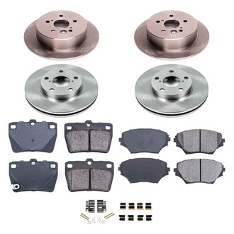 Callahan Brake Parts® - Plain Brake Kit