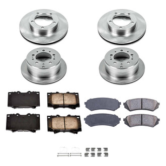 Callahan Brake Parts® - Plain Brake Kit