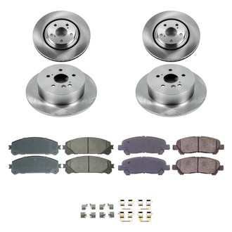 Callahan Brake Parts® - Plain Brake Kit
