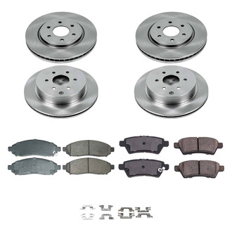 Callahan Brake Parts® - Plain Brake Kit