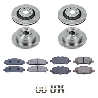 Callahan Brake Parts® - Plain Brake Kit