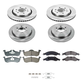 Callahan Brake Parts® - Plain Brake Kit