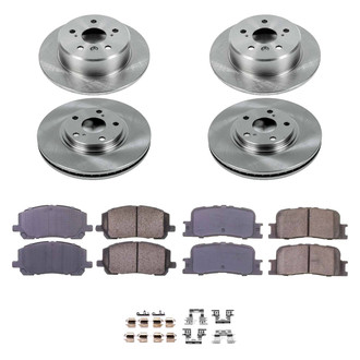 Callahan Brake Parts® - Plain Brake Kit