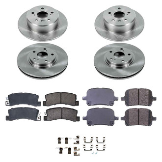 Callahan Brake Parts® - Plain Brake Kit