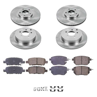 Callahan Brake Parts® - Plain Brake Kit