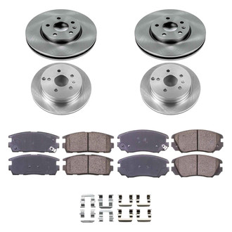 Callahan Brake Parts® - Plain Brake Kit