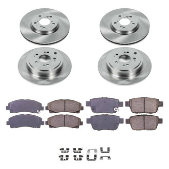 Callahan Brake Parts® - Plain Brake Kit