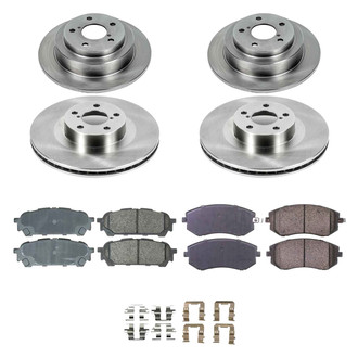 Callahan Brake Parts® - Plain Brake Kit