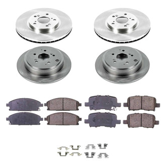Callahan Brake Parts® - Plain Brake Kit