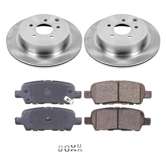 Callahan Brake Parts® - Plain Rear Brake Kit