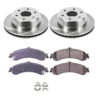 Callahan Brake Parts® - Plain Rear Brake Kit