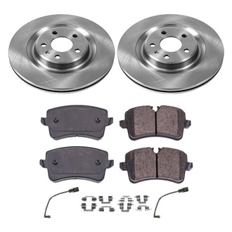 Callahan Brake Parts® - Plain Rear Brake Kit