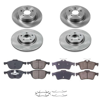 Callahan Brake Parts® - Plain Brake Kit