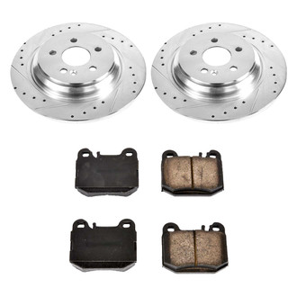 Callahan Brake Parts® - Drilled and Slotted Rear Brake Kit