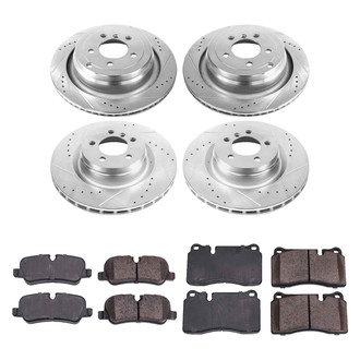 Callahan Brake Parts® - Drilled and Slotted Brake Kit