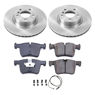 Callahan Brake Parts® - Plain Front Brake Kit