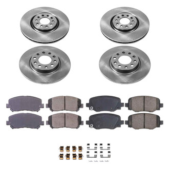 Callahan Brake Parts® - Plain Brake Kit