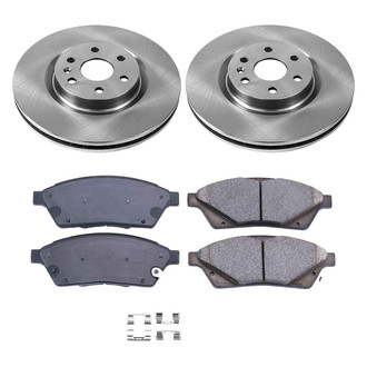 Callahan Brake Parts® - Plain Front Brake Kit