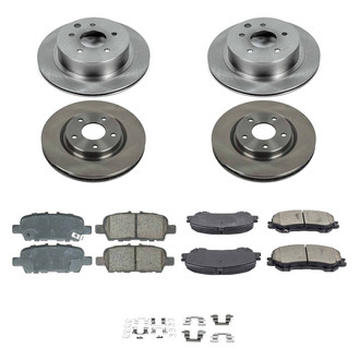 Callahan Brake Parts® - Plain Brake Kit
