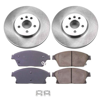 Callahan Brake Parts® - Plain Front Brake Kit