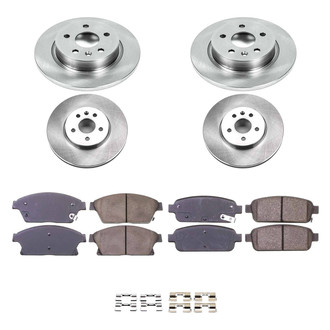 Callahan Brake Parts® - Plain Brake Kit