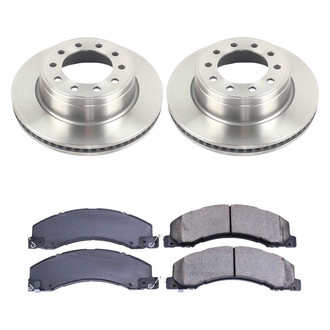 Callahan Brake Parts® - Plain Front Brake Kit