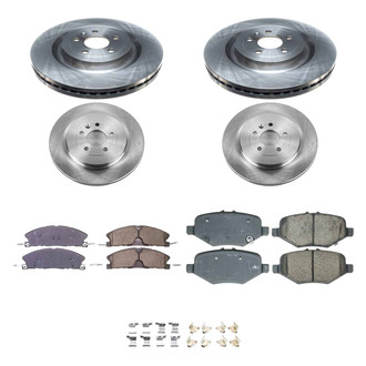 Callahan Brake Parts® - Plain Brake Kit