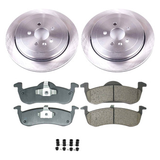 Callahan Brake Parts® - Plain Rear Brake Kit