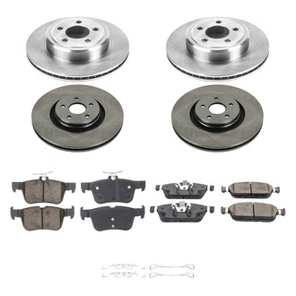 Callahan Brake Parts® - Plain Brake Kit