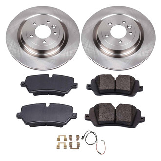 Callahan Brake Parts® - Plain Rear Brake Kit
