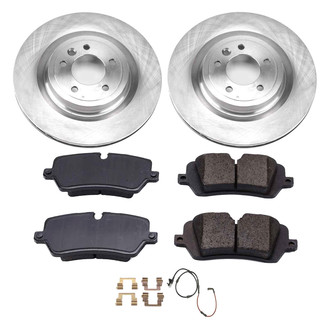 Callahan Brake Parts® - Plain Rear Brake Kit
