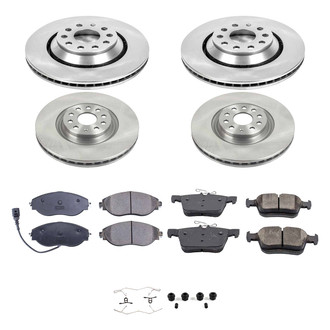 Callahan Brake Parts® - Plain Brake Kit