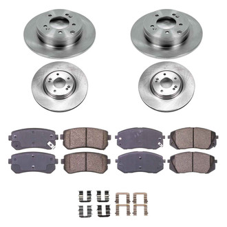 Callahan Brake Parts® - Plain Brake Kit