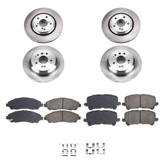 Callahan Brake Parts® - Plain Brake Kit