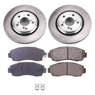 Callahan Brake Parts® - Plain Front Brake Kit
