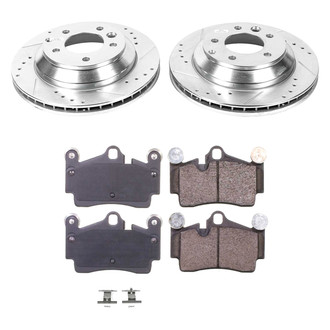 Callahan Brake Parts® - Drilled and Slotted Rear Brake Kit