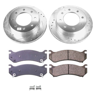 Callahan Brake Parts® - Drilled and Slotted Rear Brake Kit