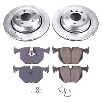 Callahan Brake Parts® - Drilled and Slotted Rear Brake Kit