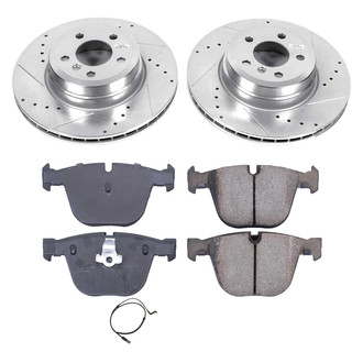 Callahan Brake Parts® - Drilled and Slotted Rear Brake Kit