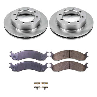 Callahan Brake Parts® - Plain Front Brake Kit