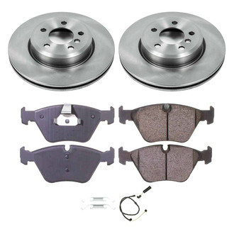 Callahan Brake Parts® - Plain Front Brake Kit