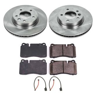 Callahan Brake Parts® - Plain Front Brake Kit