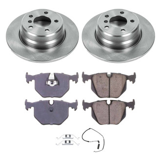 Callahan Brake Parts® - Plain Rear Brake Kit