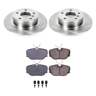 Callahan Brake Parts® - Plain Rear Brake Kit