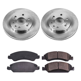 Callahan Brake Parts® - Plain Front Brake Kit