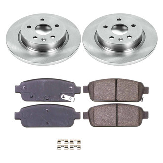 Callahan Brake Parts® - Plain Rear Brake Kit